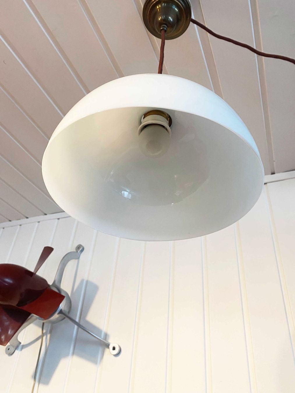 Lampadari & plafoniere: Opal Glas Deckenleuchte – Usato da Beringen venduto da Kultgut 5