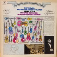 Beethoven/Stern/Bernstein/NYP: Violin Concerto In D Major LP