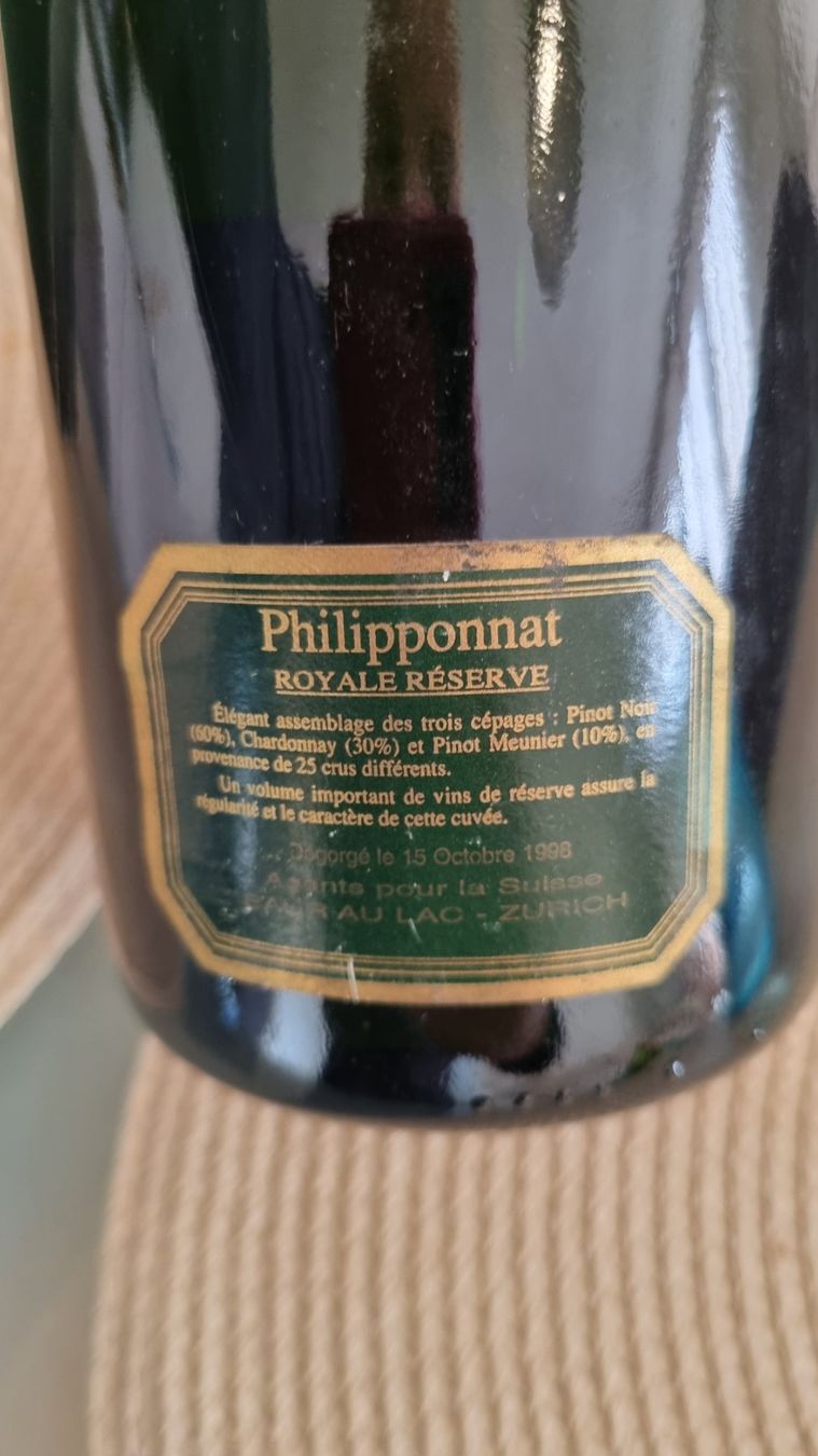 Vino: Champagne Philipponnat Royale Réserve Brut, 1998 – Usato da Zürich venduto da nic_rg9y 2