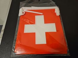 Neu - 1Stk CH-Fahnenkette 5m (Verp. Beschädigt)