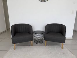 Fauteuils - gris foncé