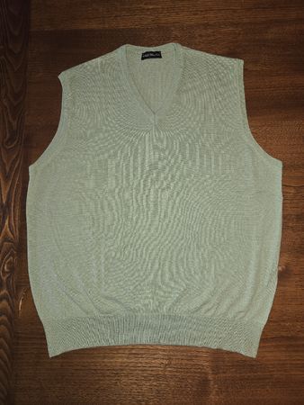 Gilet uomo cashemere e seta