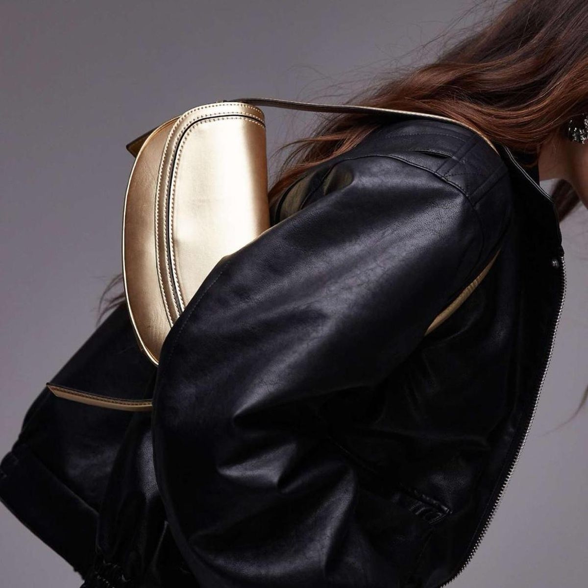 Topshop Borse da donna: gold shoulder bag topshop – Nuovo (secondo la descrizione) da Dübendorf venduto da kko_7xld 4