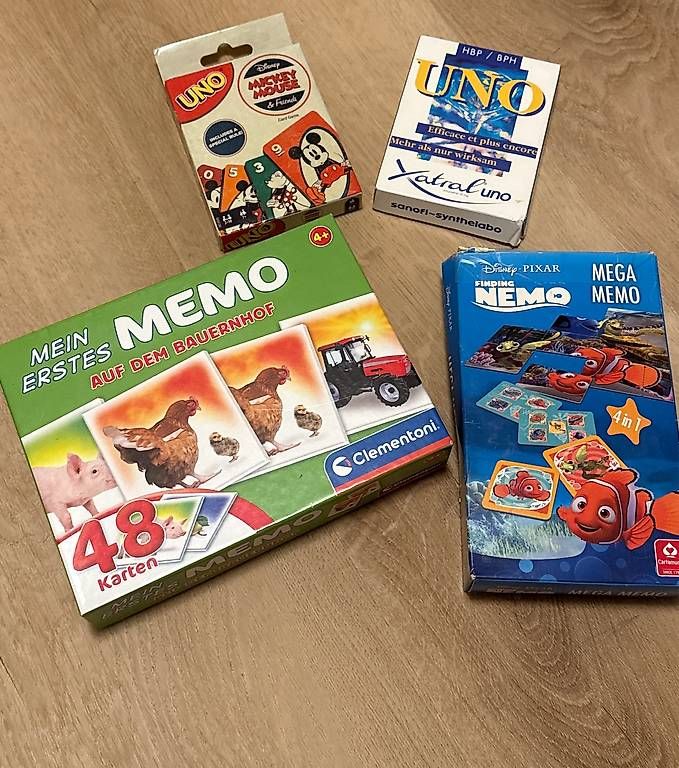 Giochi: Memory und Uno Spielset – Usato da Horw venduto da domihaefli