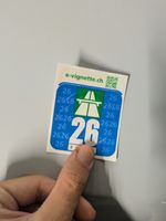 Vignette 2026 Schweiz Autobahn