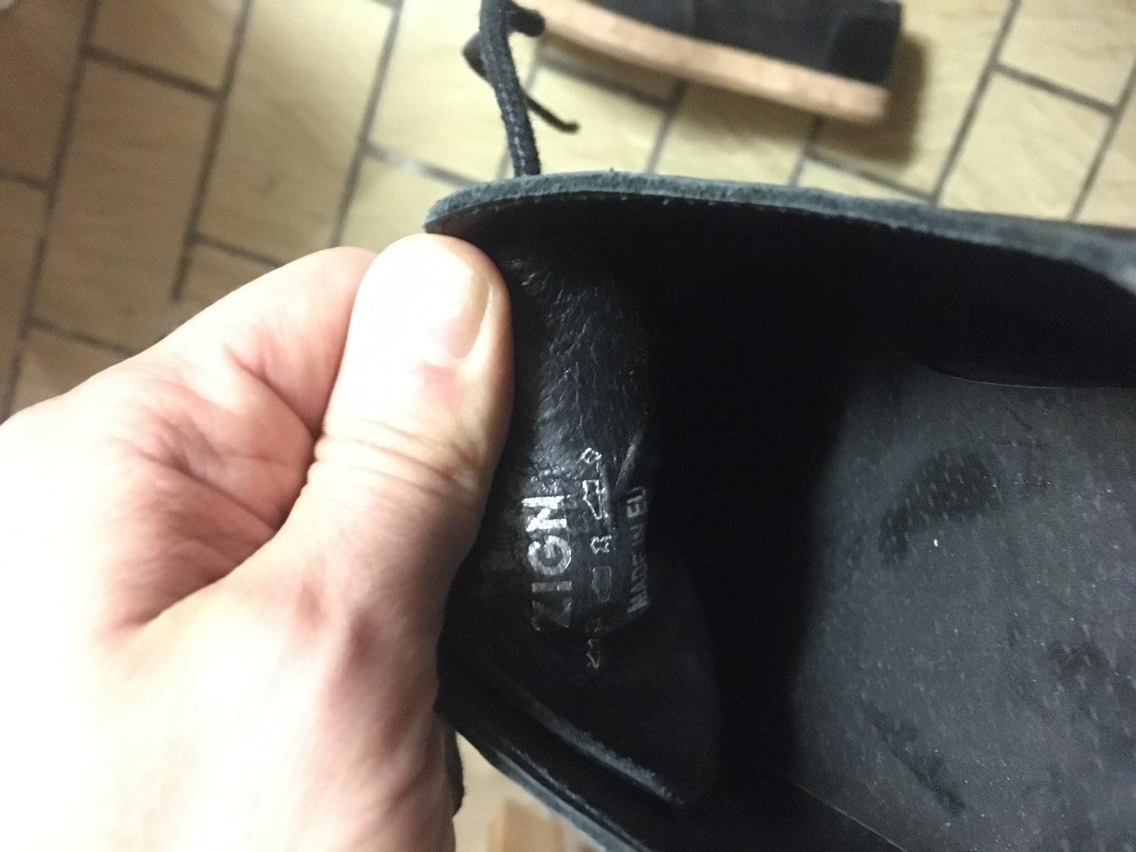 Scarpe da uomo: Schuhe Topman Gr. 41 Leder Schwarz – Nuovo (secondo la descrizione) da Zürich venduto da LeoGd 1
