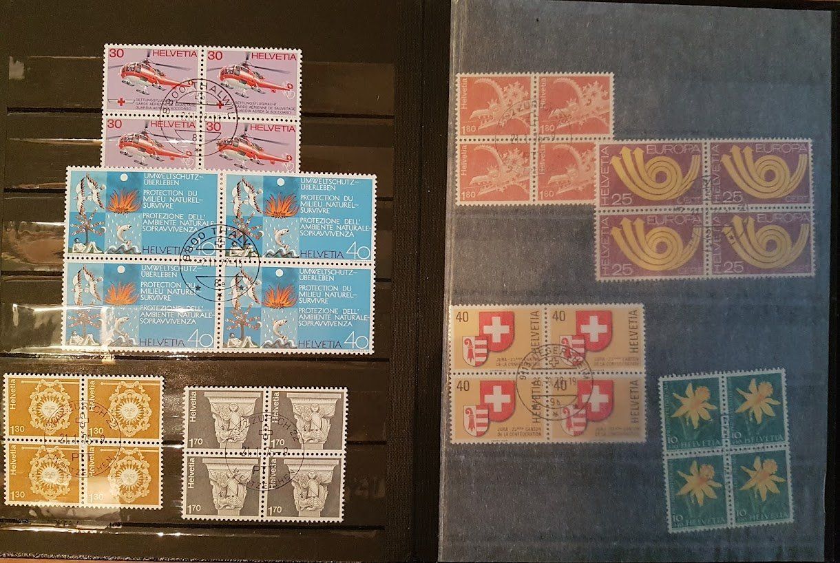 Tutti i francobolli: Briefmarken 70 Viererblocks – Nuovo (secondo la descrizione) da zuerich venduto da Jewlsdesign 6