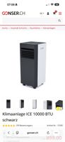 Klimaanlage ICE 10000 BTU schwarz mobil