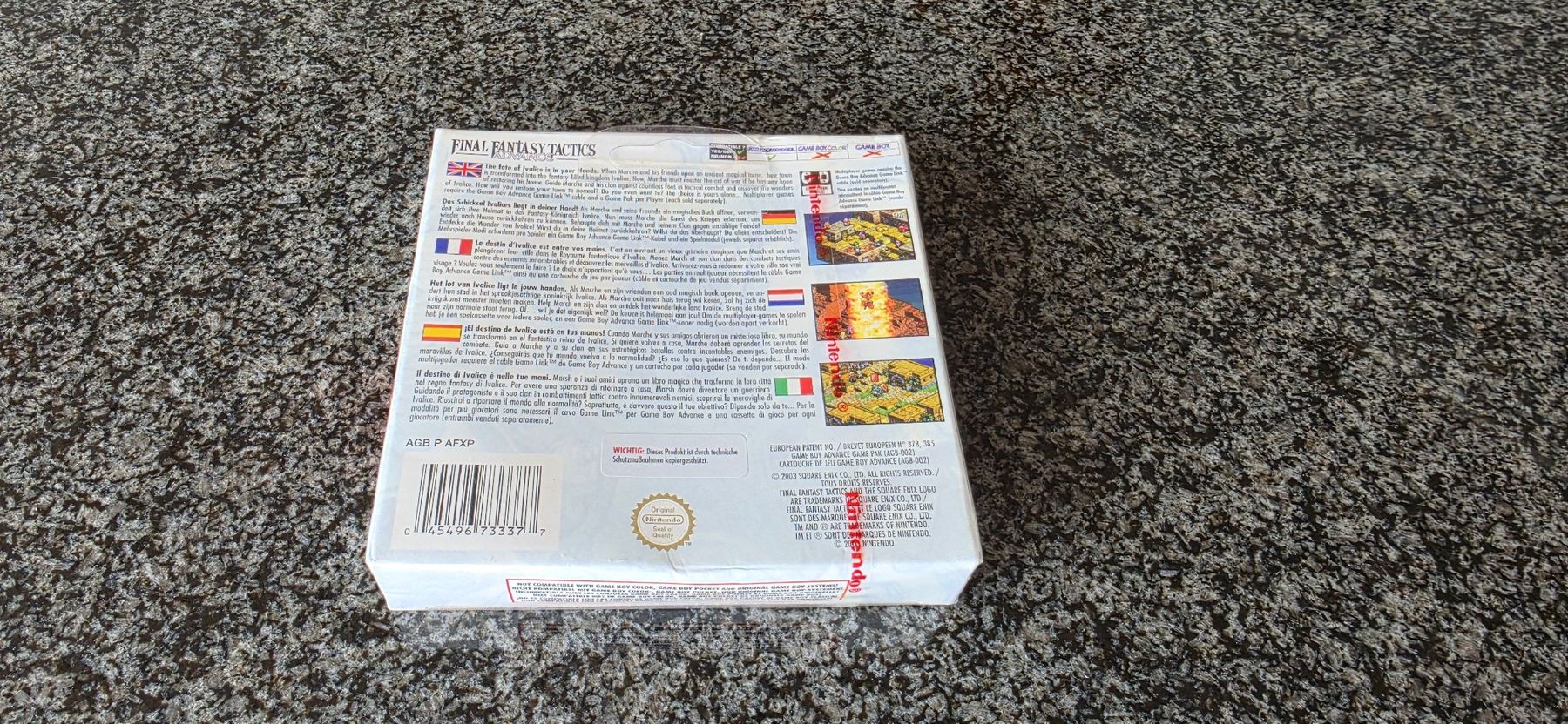 Nintendo Giochi: Final Fantasy Tactics GBA SEALED ORIGINAL – Nuovo e nell'imballaggio originale da Aarau Rohr venduto da Shad 1