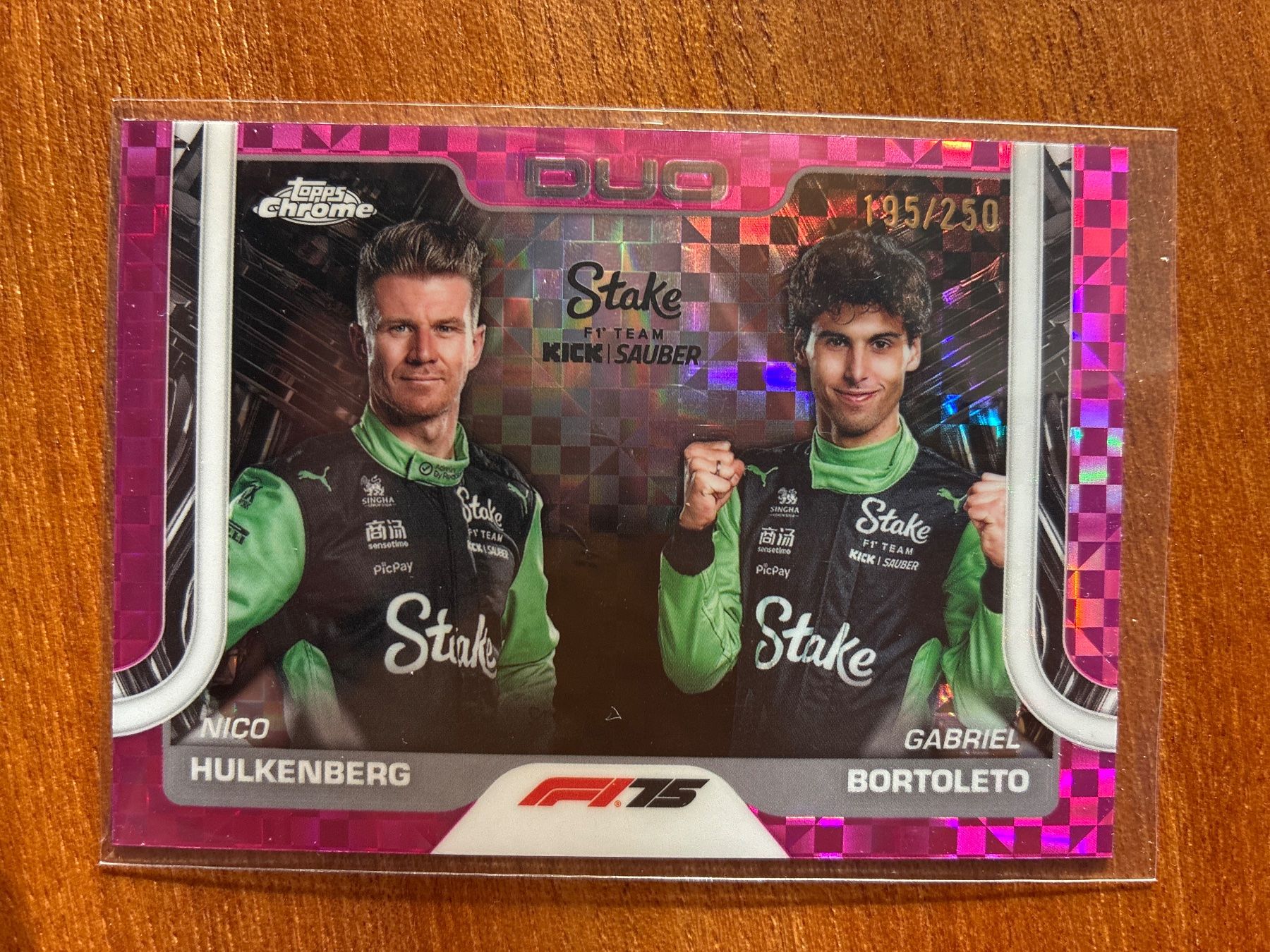 Topps Carte collezionabili: Topps Chrome Hülkenberg / Bortoleto /250 – Usato da Wangenried venduto da Garagara