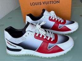 LOUIS VUITTON Run Away Tricolor Leder Low Top Sneakers 44