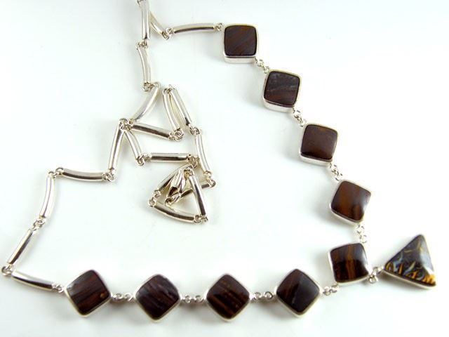 Colliers: Boulder Opal Set 925 Silber – Neuf avec emballage d'origine à Oberglatt ZH par Goldfee1 4