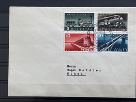 Ersttag Jubiläumsfahrt Baden-Zürich, 1947