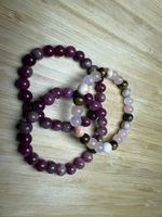Edelstein Armband Set 3 Stück bunt gemischt NEU