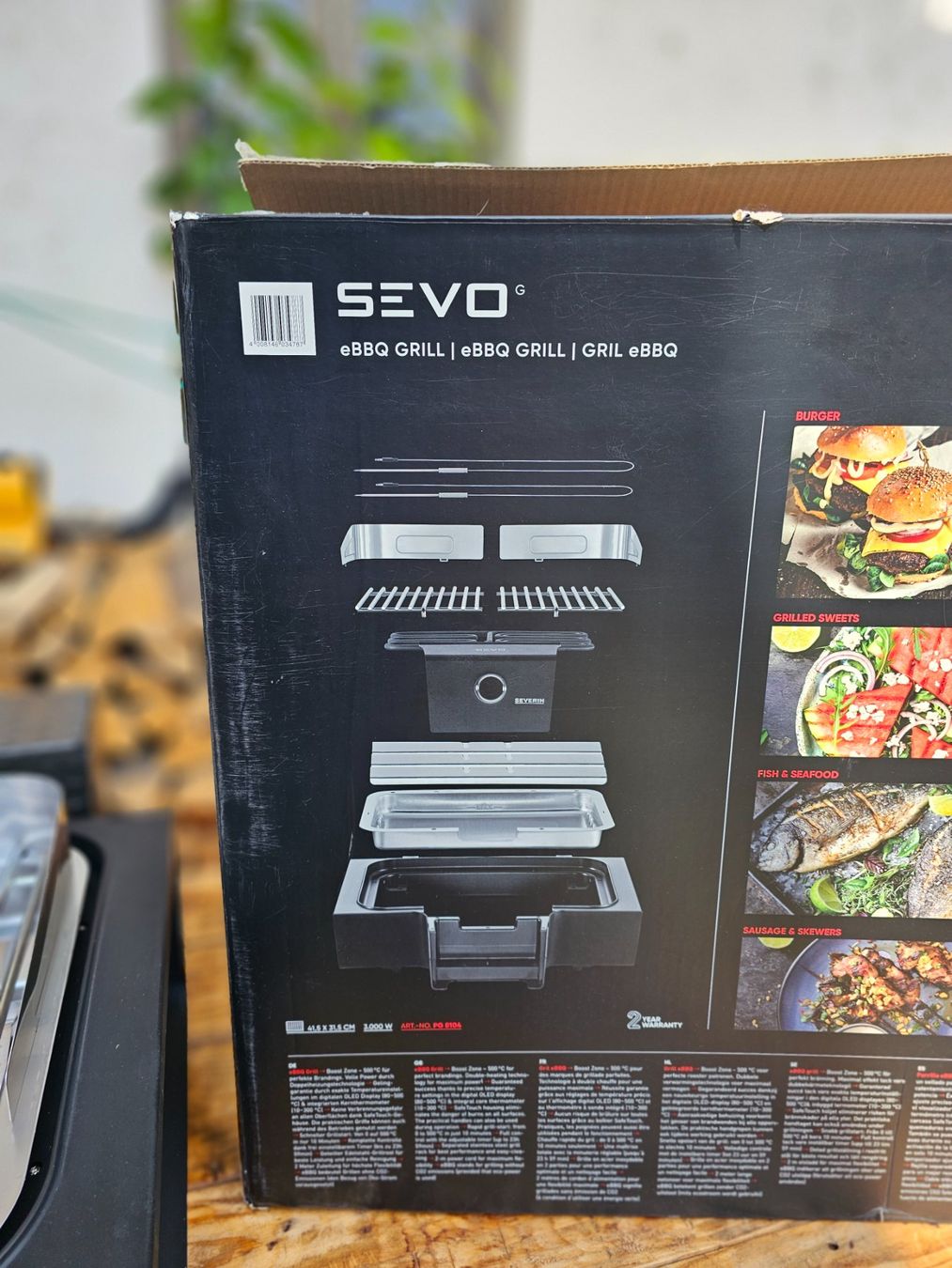 Grills: Severin SEVO PG 8104 Elektrogrill Neu & Originalverpackt – Neu (gemäss Beschreibung) aus PONTE TRESA von edi_rm7b 4