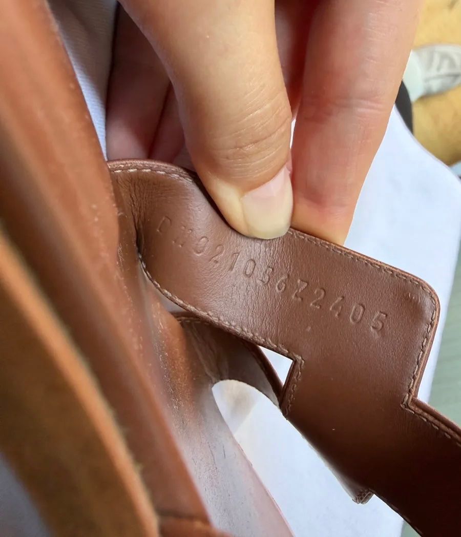 Hermès Damenschuhe: Hermès Oran Sandalen Gr. 38.5, braun – Neu (gemäss Beschreibung) aus Triesen von atos87 4
