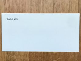 Briefumschlag  - Hotel 5* "The Chedi"