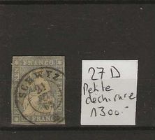 Timbre 27D SBK Fr. 1300.--