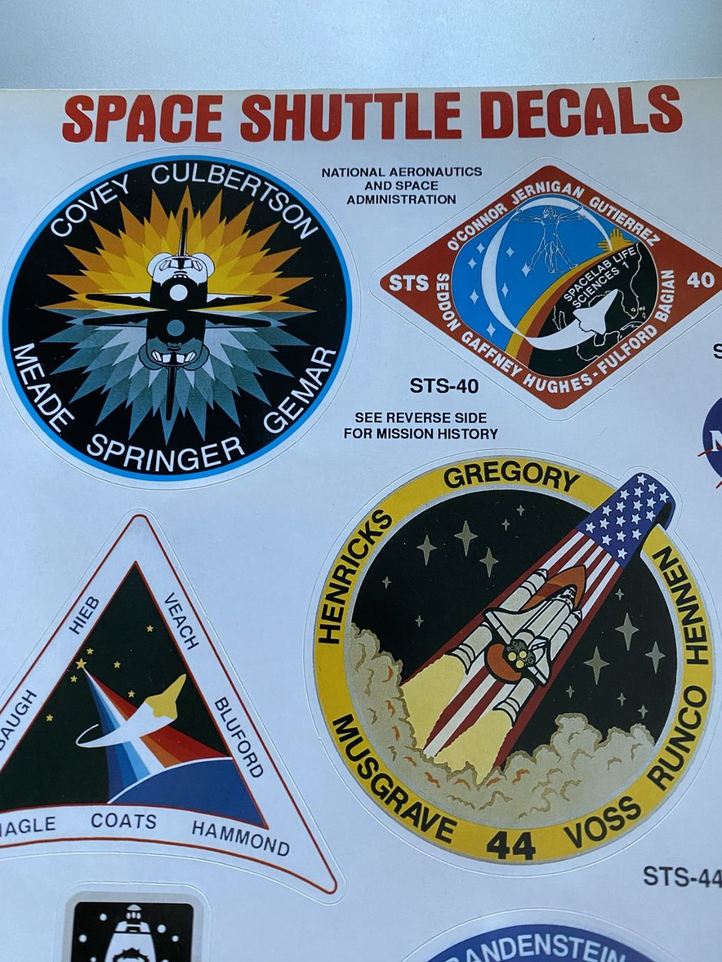 Sticker: Space Shuttle Aufkleber – Nuovo (secondo la descrizione) da Sachseln venduto da basti1950 3
