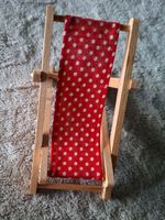 Herziger, Vintage Liegestuhl von Bodo Hennig fürs Puppenhaus