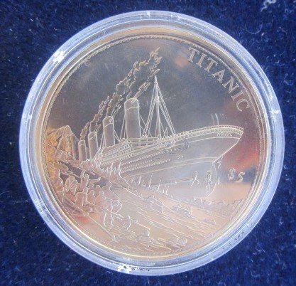 Medaglie: Medaille: Legenden der Seefahrt - TITANIC – Nuovo e nell'imballaggio originale da Luzern venduto da Horoskop1 2