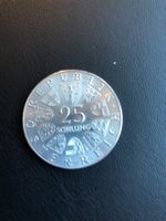 Silber Münze 25 Schilling 1973