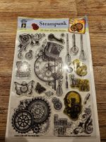 Steampunk Silikon Stempel Set, 22 Stk.komplett!