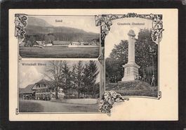 Lichtdruck: Mooseedorf BE,Bären,Sand,Grauholz Denkmal