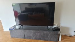 tv bench with samsung tv