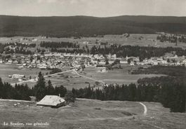 Le Sentier Dorfansicht VD Valée de Joux ca. 1950