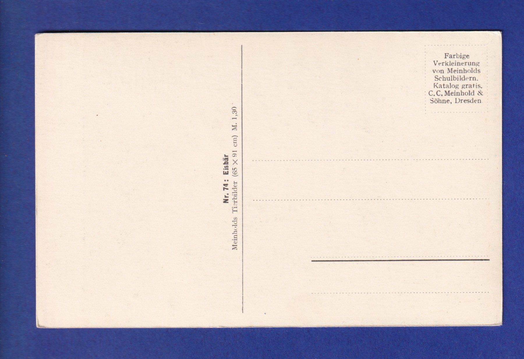 Cartoline postali: OURS POLAIRE – Usato da Pully venduto da nicecards-shop 1