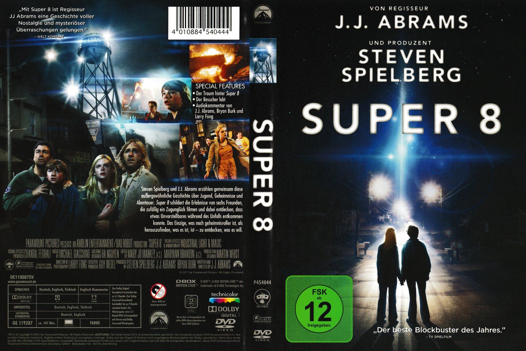 Tutti i DVDs: DVD - Super 8 – Usato da Langnau am Albis venduto da MediaRescuerKeLoX