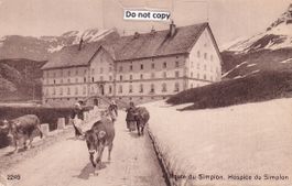 Simplon - Hospiz -Pass & -Strasse  VS  -   5  diverse Karten