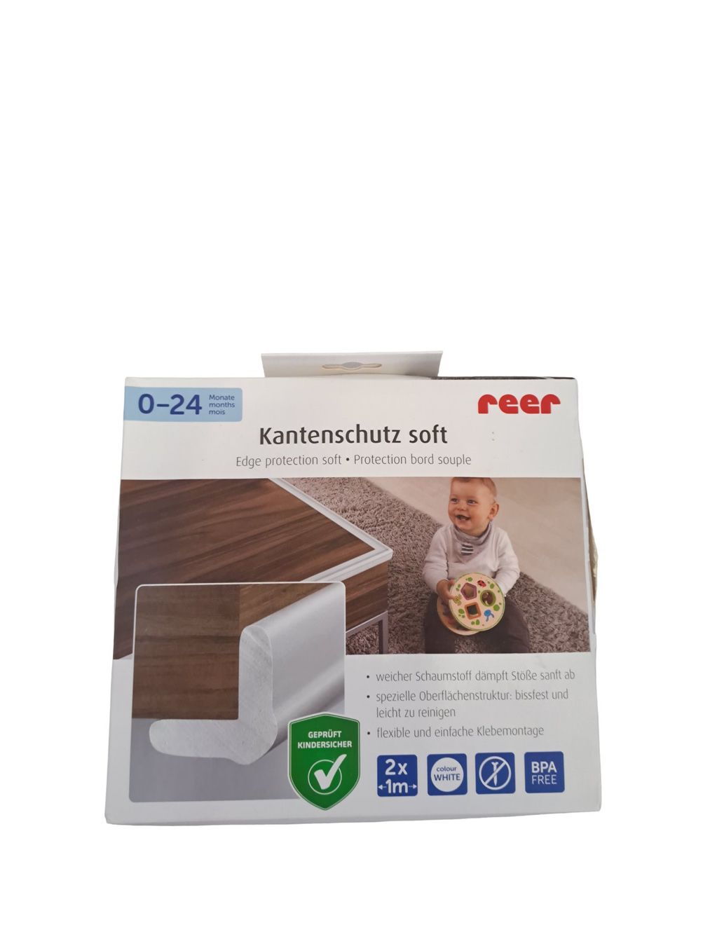 Nastri decorativi: Reer Kantenschutz Soft weiss – Nuovo e nell'imballaggio originale da Männedorf venduto da Restwert_Maennedorf