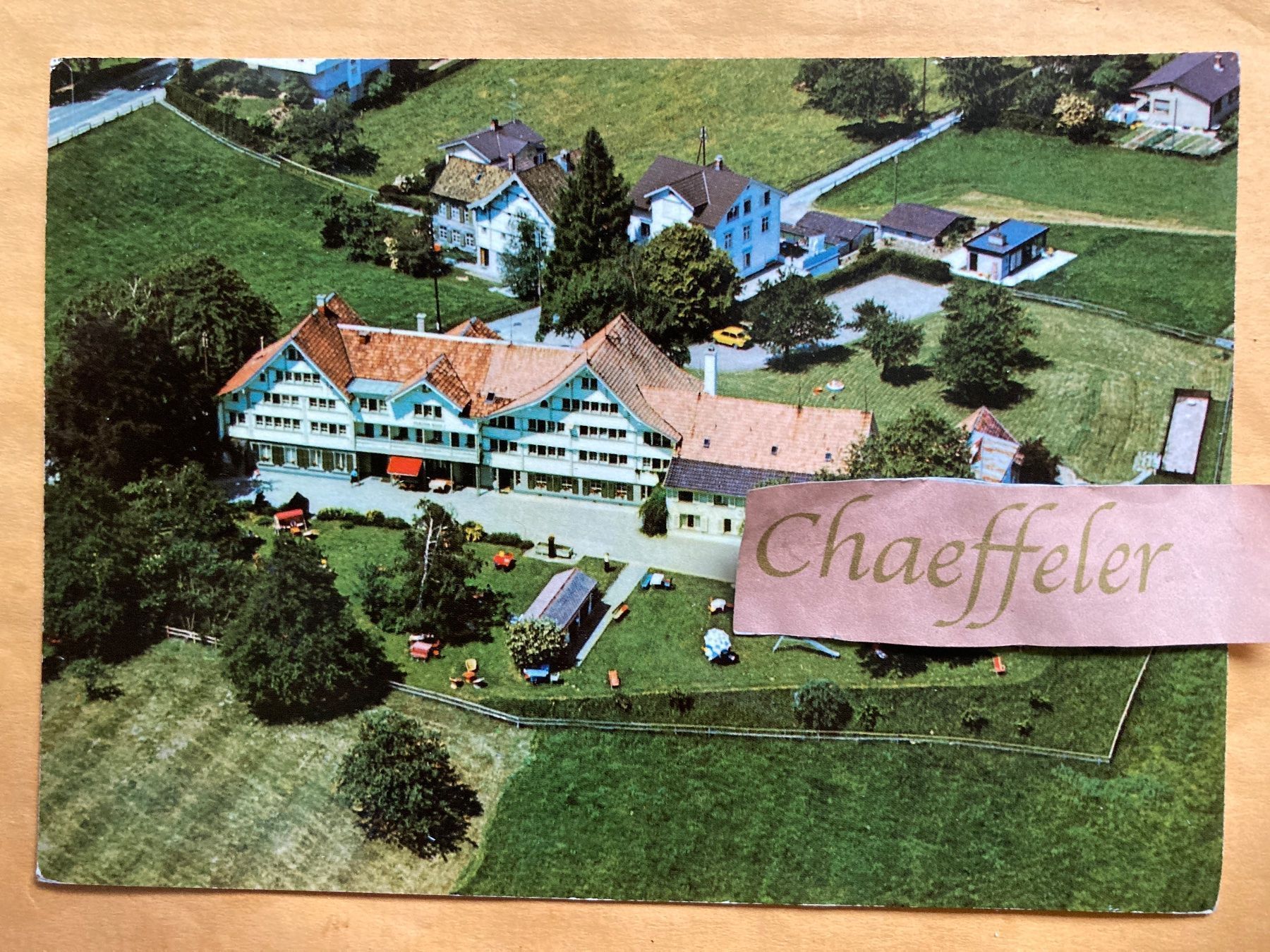 Cartoline postali: 1981 Pension Nord, 9410 Heiden – Usato da Zürich venduto da Chaeffeler
