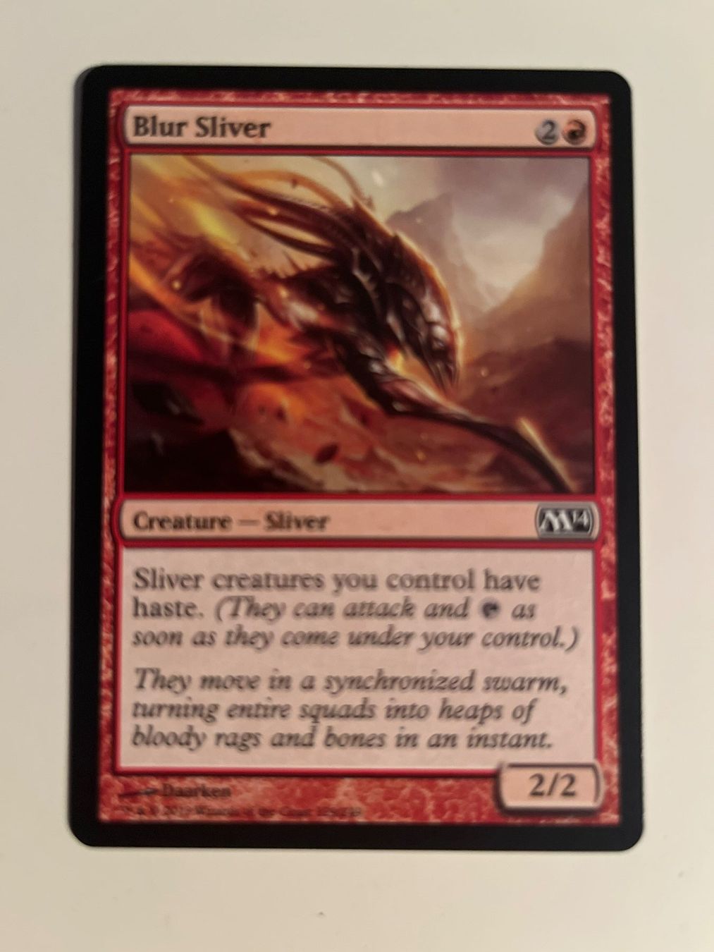 Magic The Gathering Carte collezionabili: 1 x Blur Sliver - Magic: The Gathering - MtG – Usato da Kriens venduto da Shadi1980
