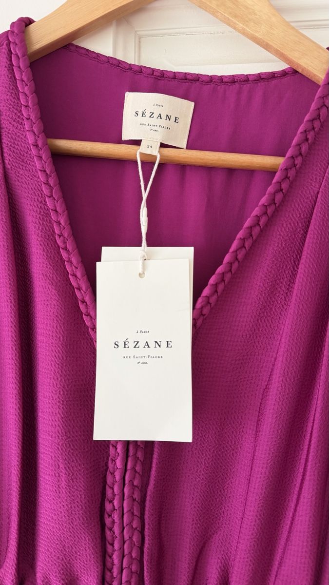 Sezane Vestiti: Robe Sézane neuve avec étiquette – Nuovo e nell'imballaggio originale da Rolle venduto da yosra_RM 2