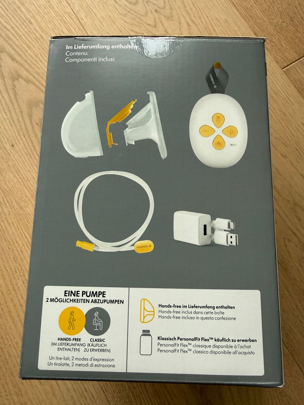 Medela Accessori per l’allattamento: Medela Solo Hands-free Milchpumpe – Usato da Oberdorf SO venduto da fani05 5