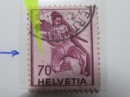 Abart 245.2.02b zwei kommaartige Striche über 70