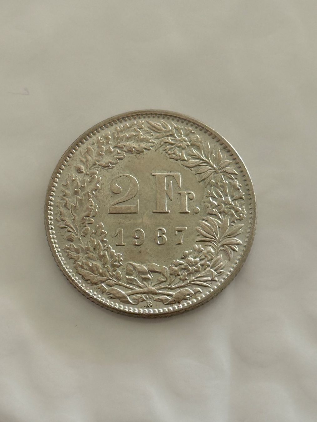 Alle Münzen: 2 Franken 1967  Unz/Stgl – Neu (gemäss Beschreibung) aus Wallisellen von SWISS_SILVER1