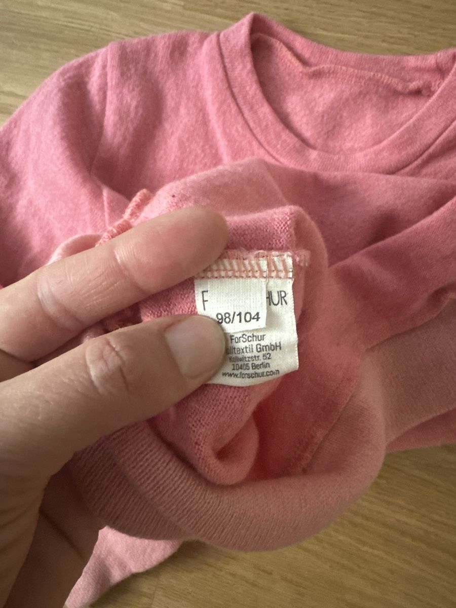 Maglioni & Felpe: Forschur Wollpullover in pink PmdF 98/104 – Usato da Bern venduto da kn3chtin 1