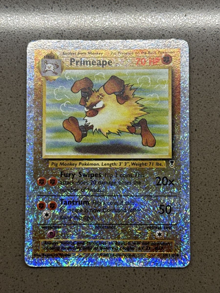 Pokémon Carte collezionabili: Primeape Reverse Holo – Usato da Bioggio venduto da Iannu