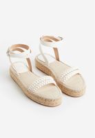 H&M Espadrilles mit Flechtanteil