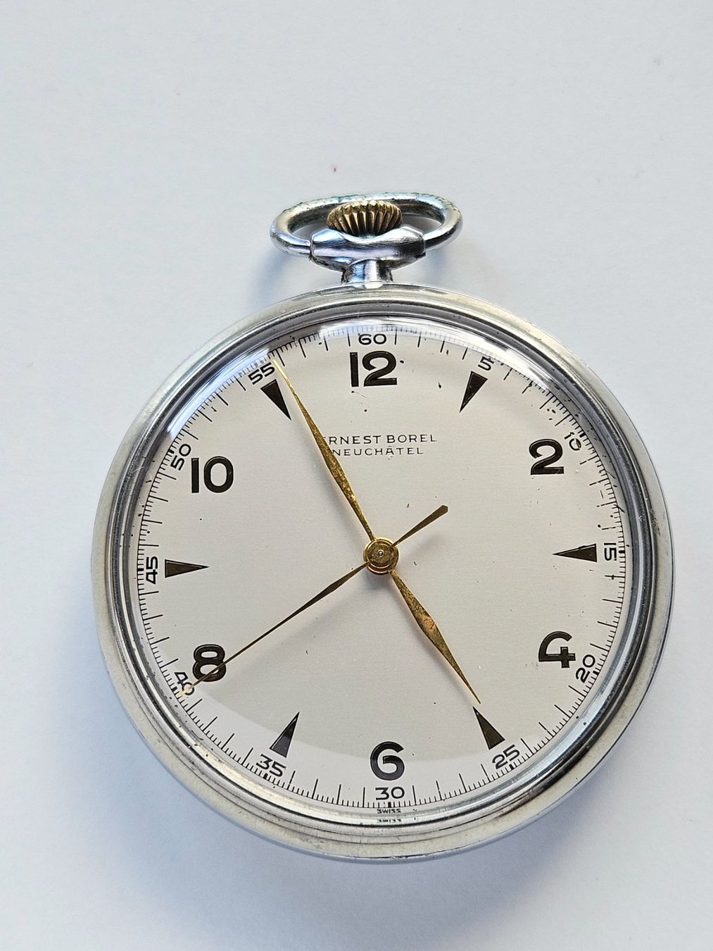 Uhren: 472 Ernest Borel Neuchatel Taschenuhr – Gebraucht aus Berikon von mmm21
