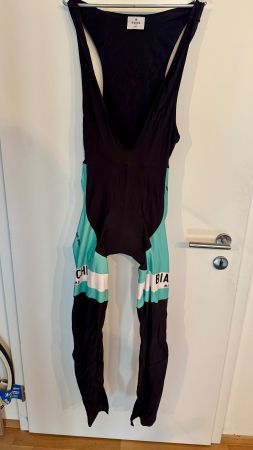 Bianchi Radhose Trägerhose XXL - Top Zustand für kühle Tage!