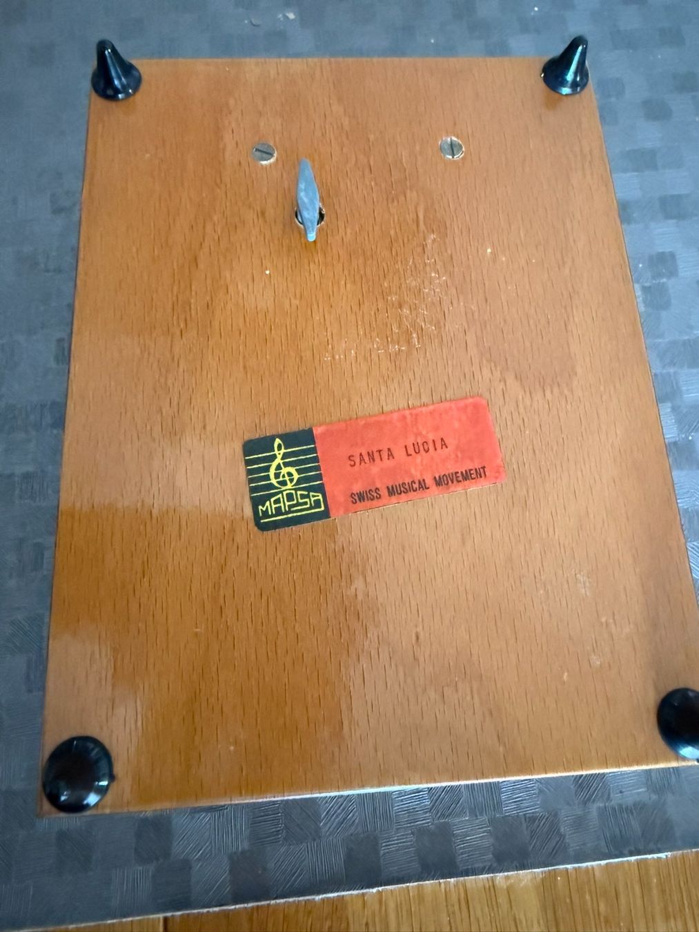 Portagioie: Musikschatulle mit Intarsien – Usato da Weisslingen venduto da Marco21249 2