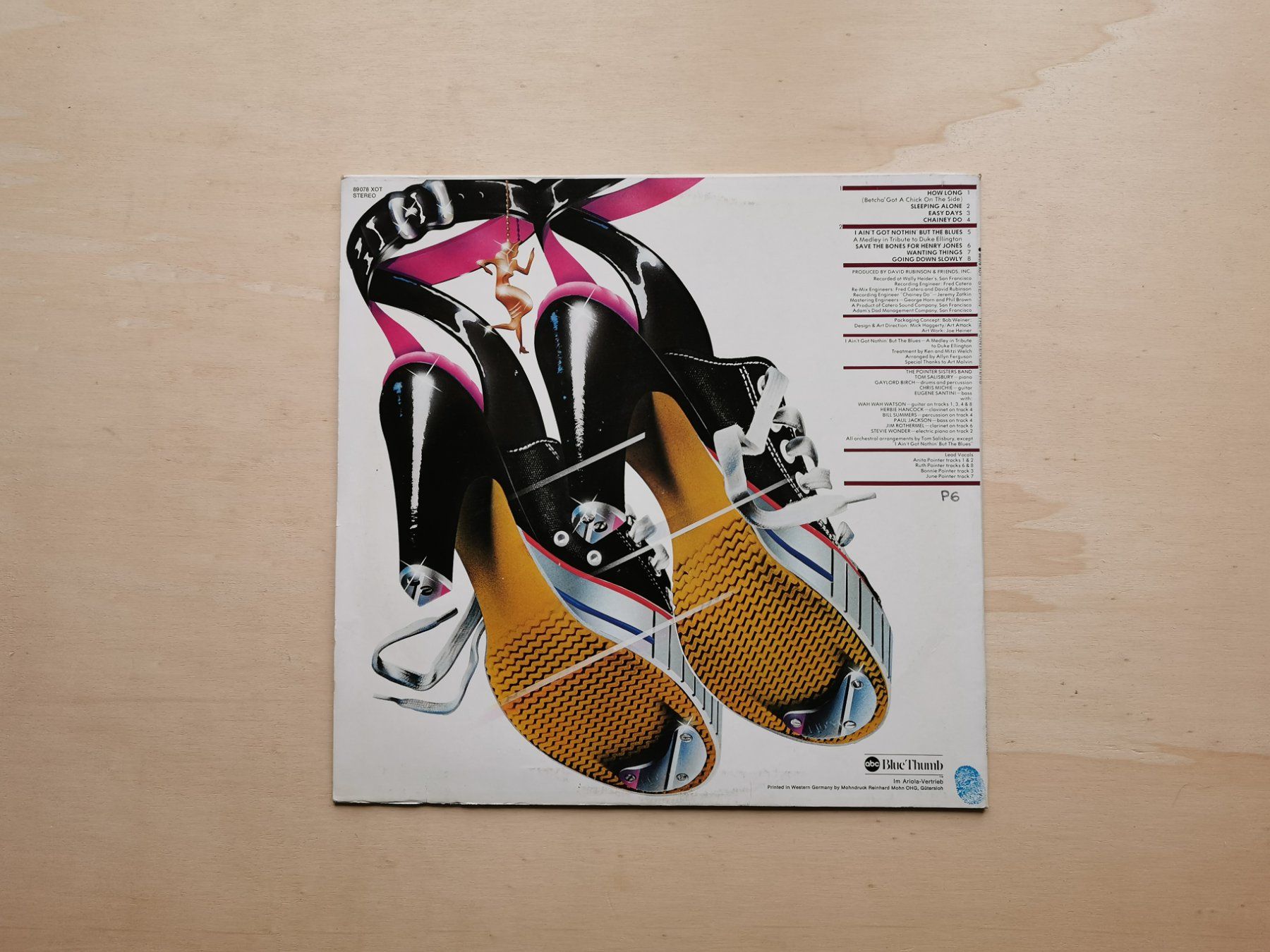 Dischi in vinile: The Pointer Sisters – Steppin  D 75 – Usato da Ebikon venduto da kisuM 1