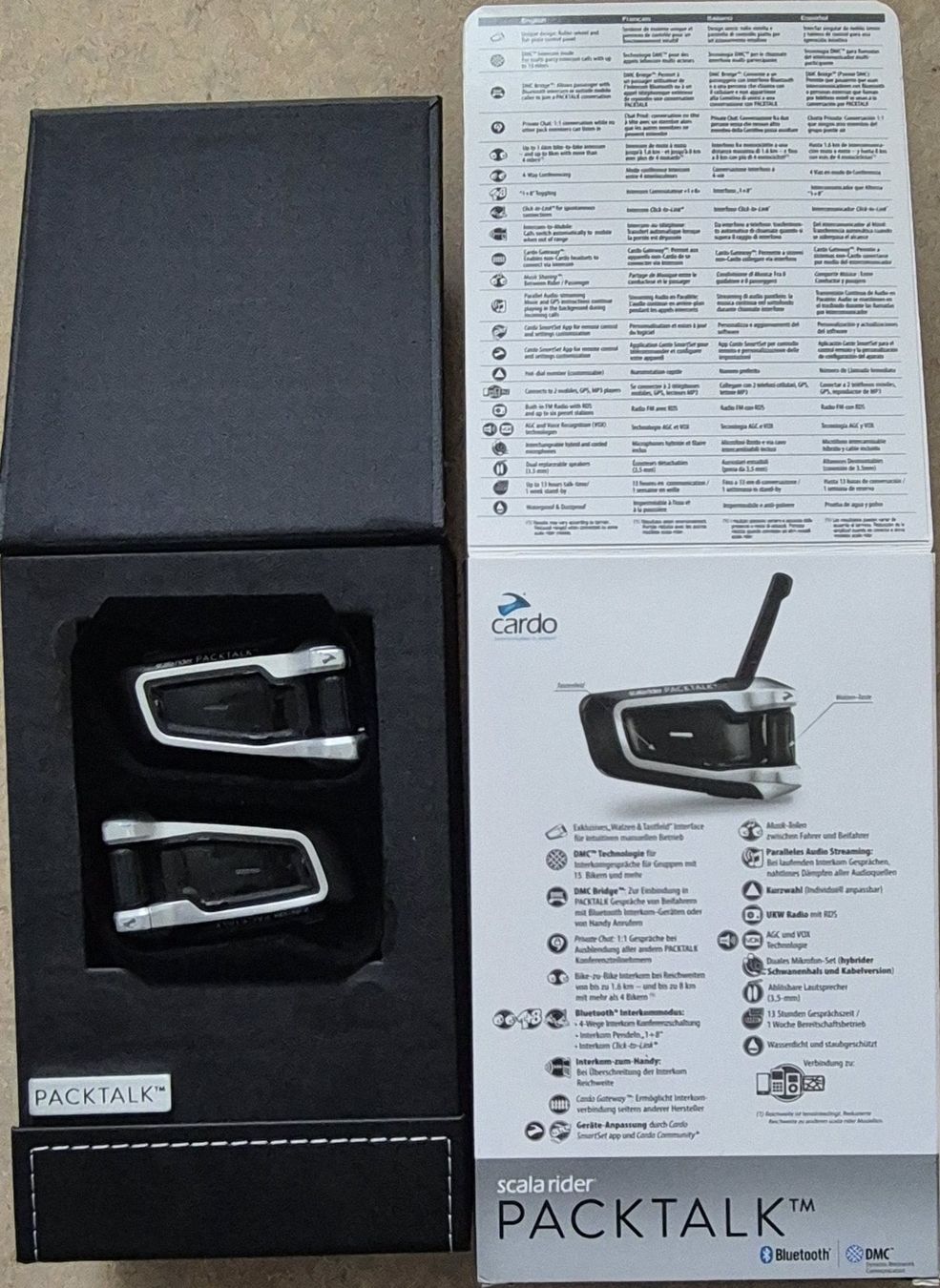 Radiocomunicazione: Scala Rider Packtalk Duo – Usato da Winterthur venduto da angawi