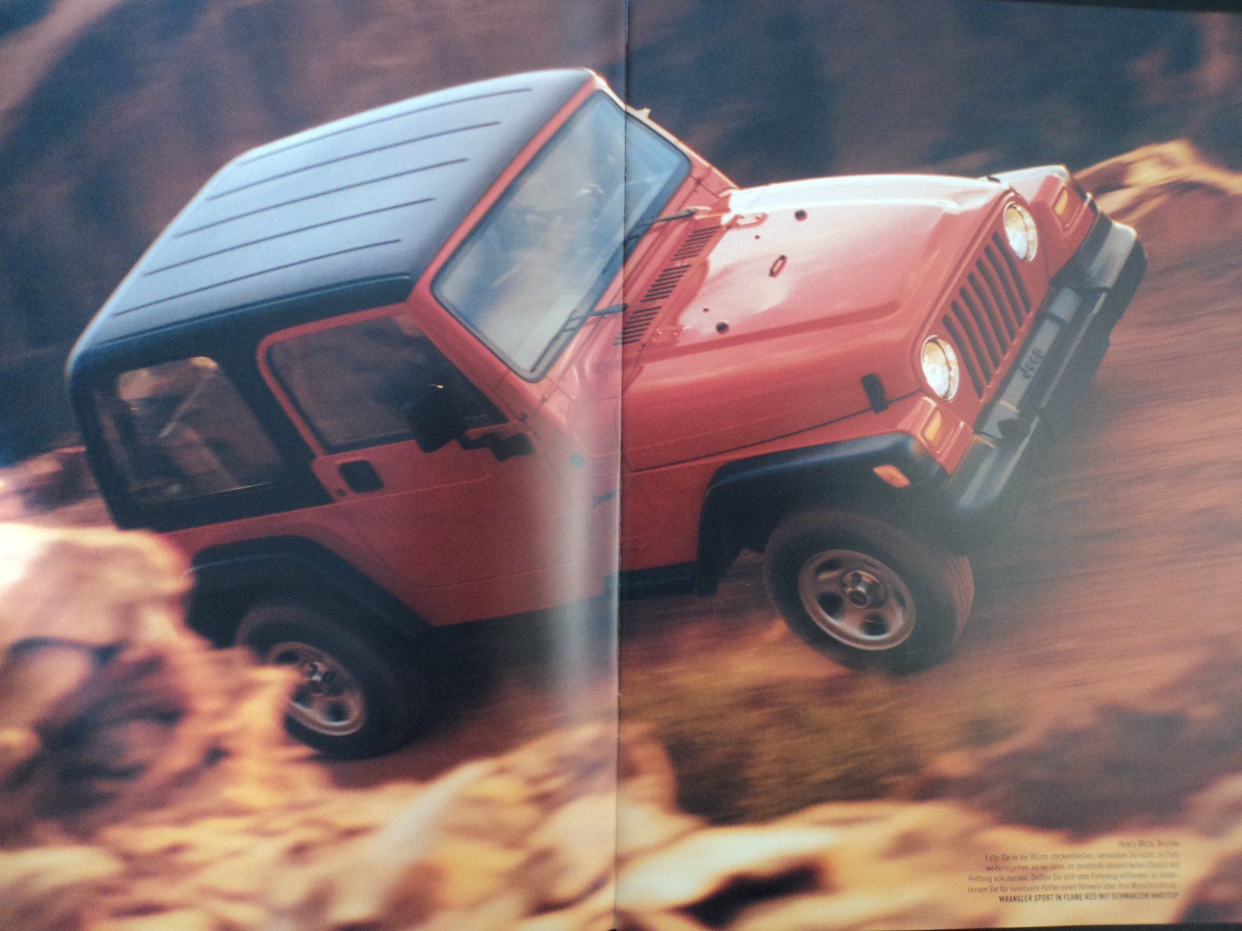 Jeep Dokumente: Prospekt Jeep Wrangler 1998 – Gebraucht aus Schwarzenburg von modelCARama 4