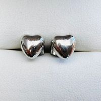 🩵 Silberne Herz Ohrstecker / Ohrringe - Dezent und Elegant!
